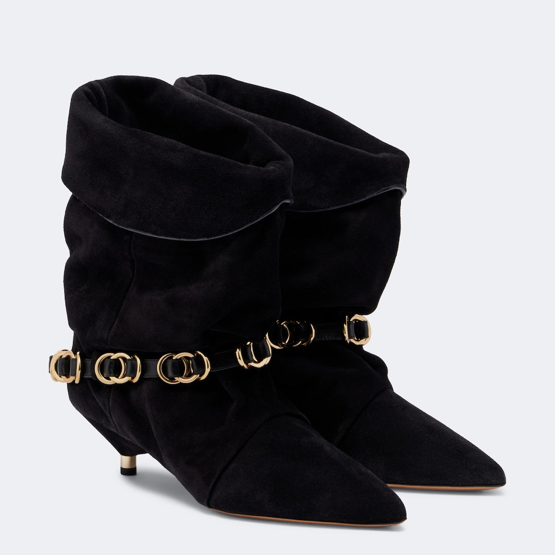 Isabel Marant - Edrik embellished suede ankle boots