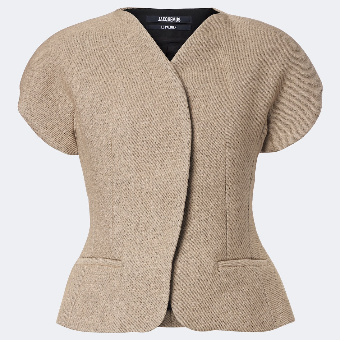 Jacquemus - Ovalo wool and cotton jacket