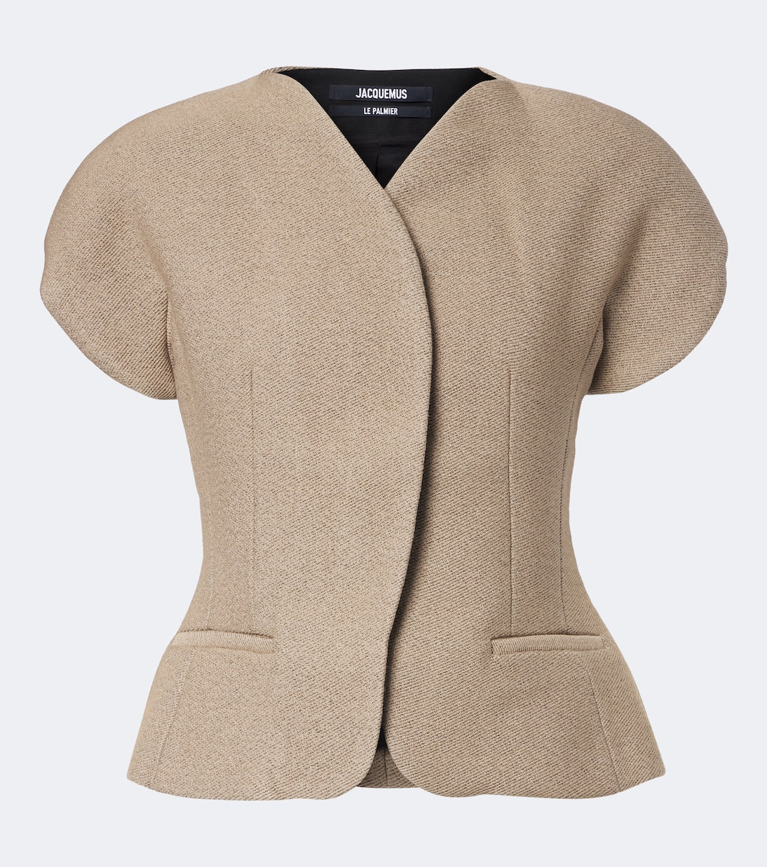 Jacquemus - Ovalo wool and cotton jacket