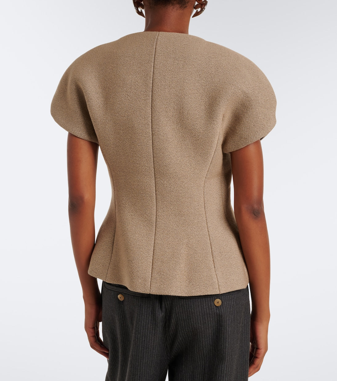 Jacquemus - Ovalo wool and cotton jacket