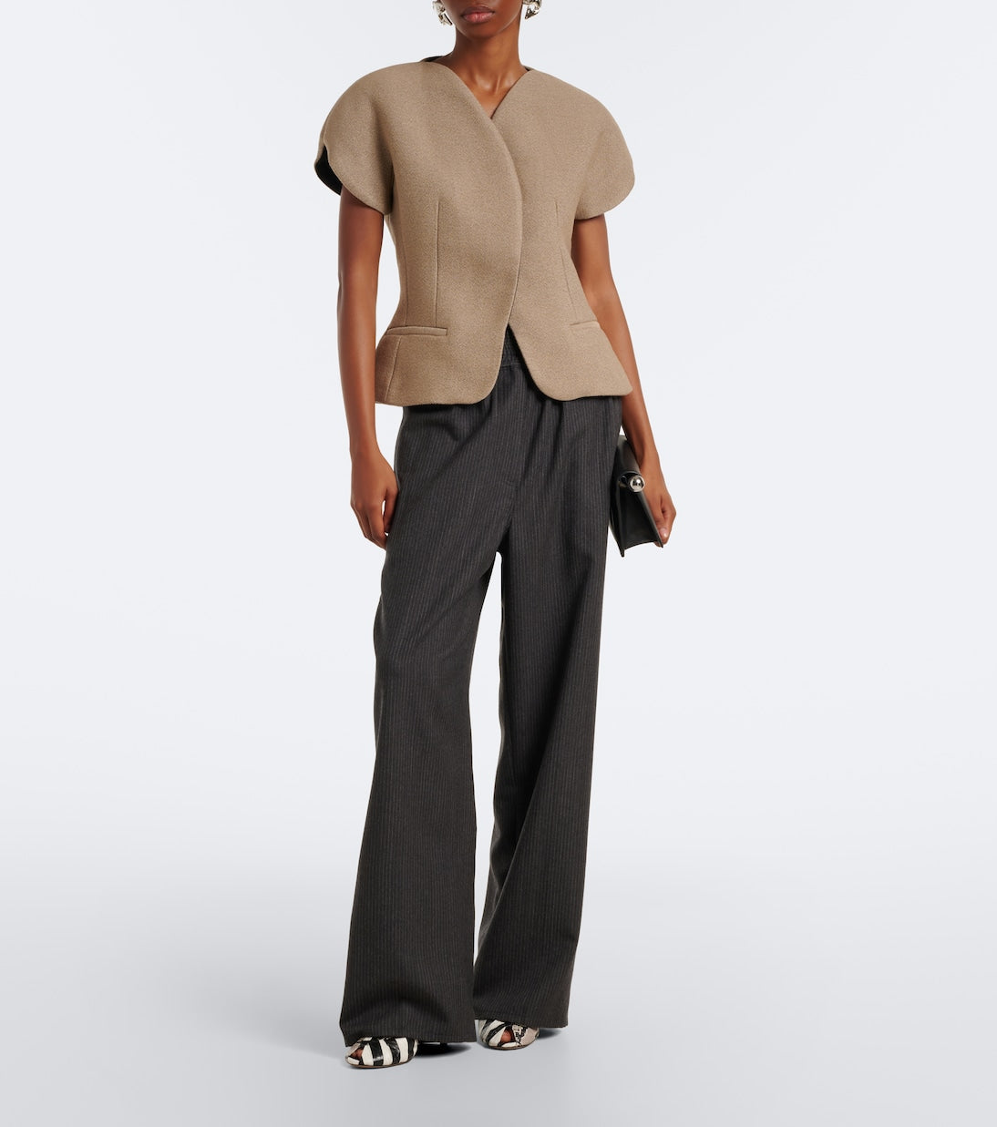 Jacquemus - Ovalo wool and cotton jacket