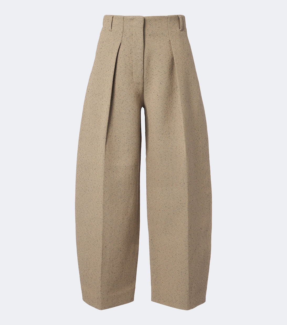 Jacquemus - Ovalo cotton and wool-blend barrel-leg pants