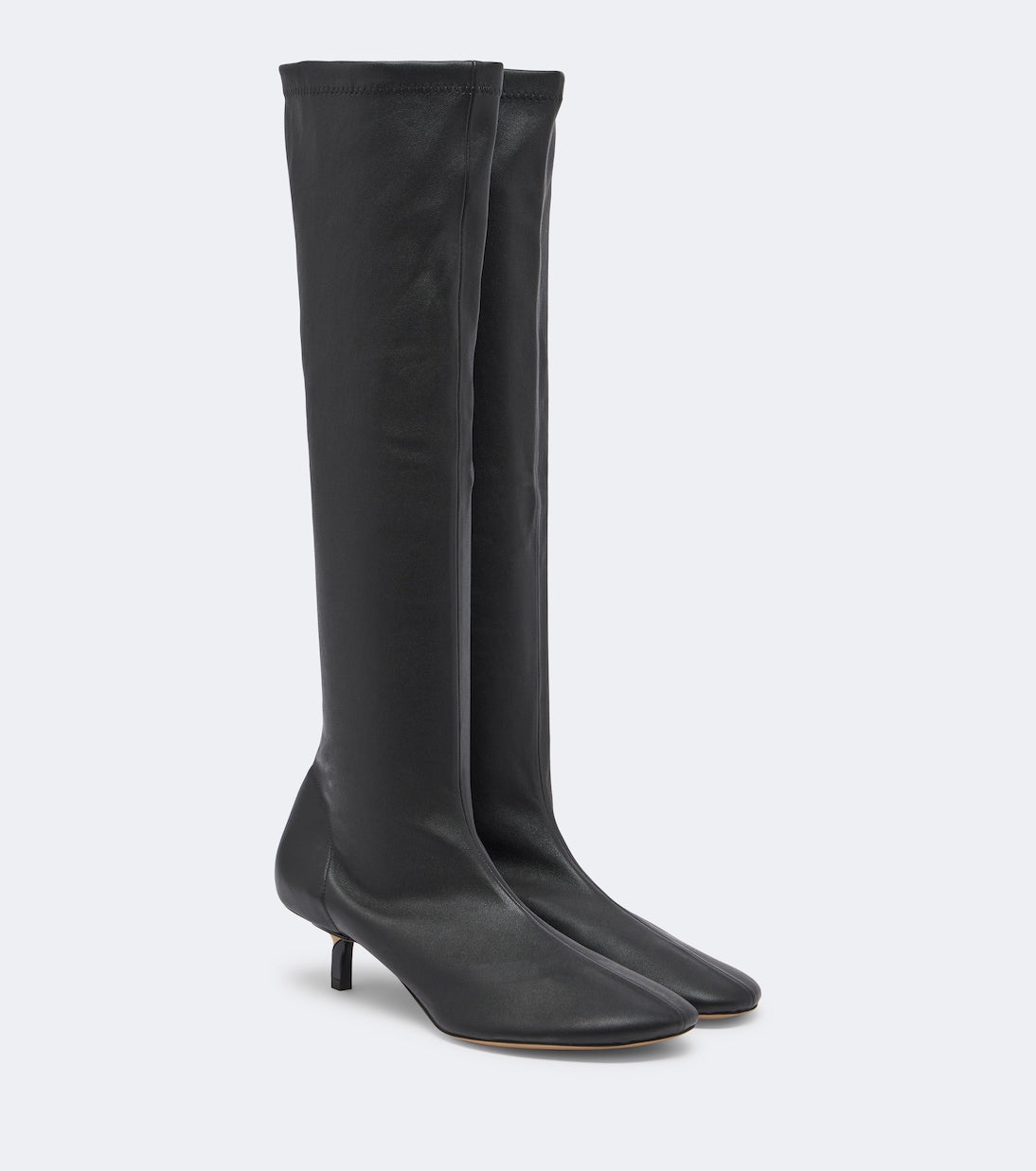Jacquemus - Collant leather knee-high boots