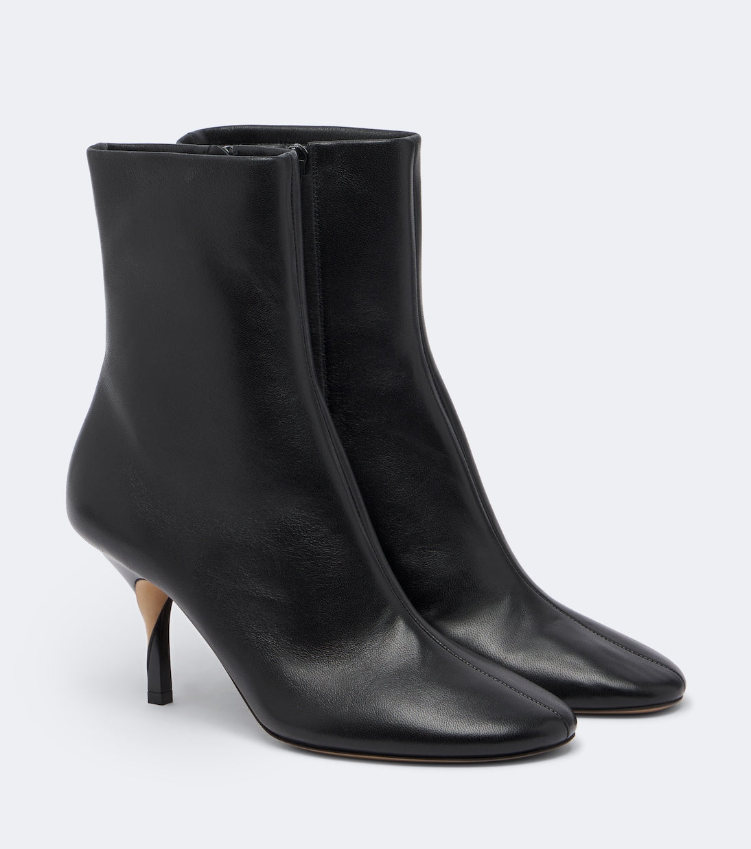 Jacquemus - Collant leather ankle boots