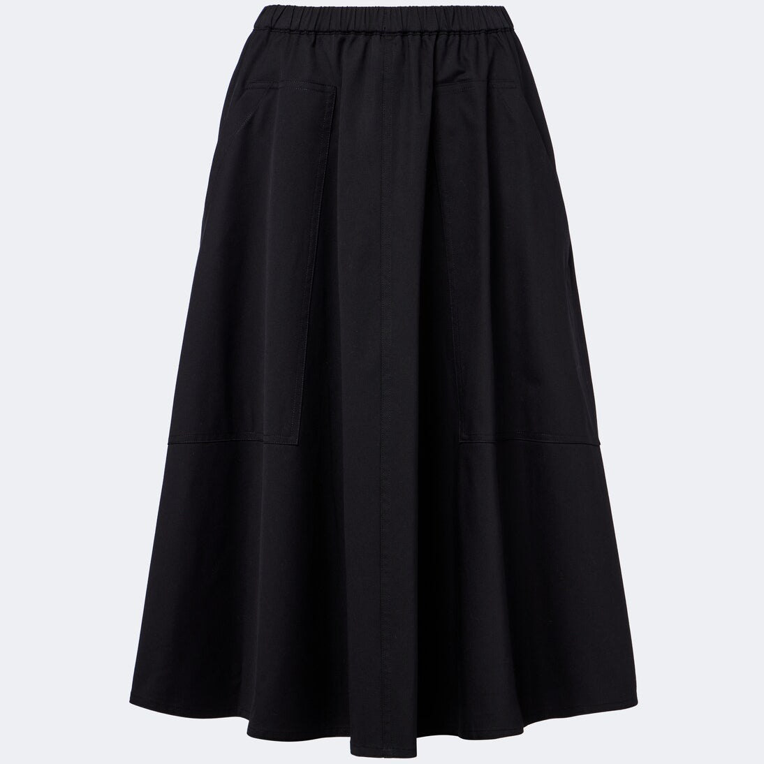 Vince - Cotton midi skirt