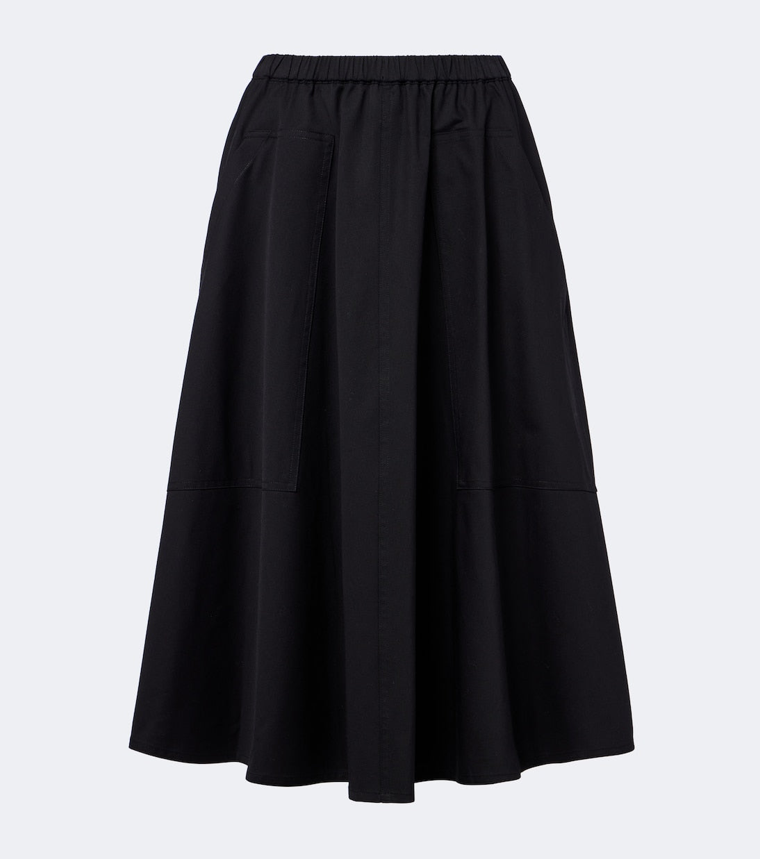 Vince - Cotton midi skirt