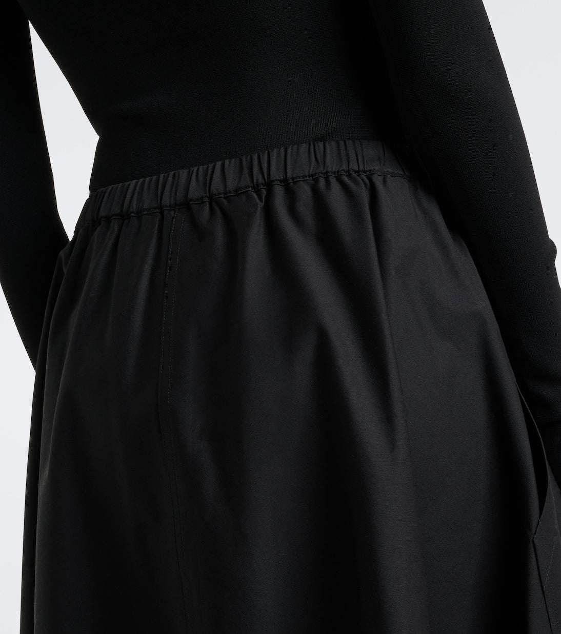 Vince - Cotton midi skirt