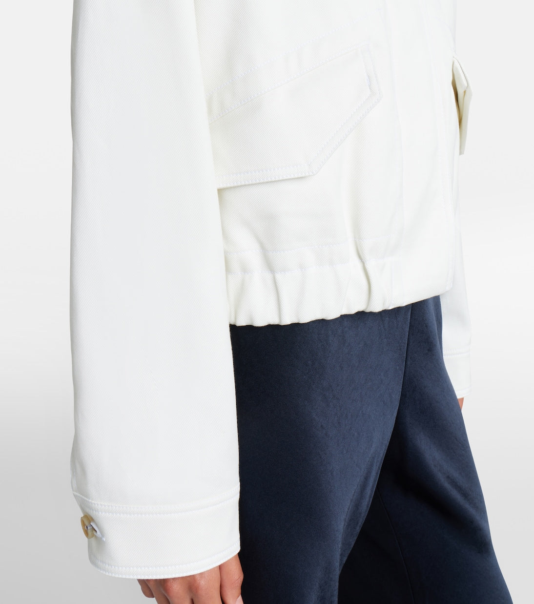 Vince - Cotton twill blouson jacket