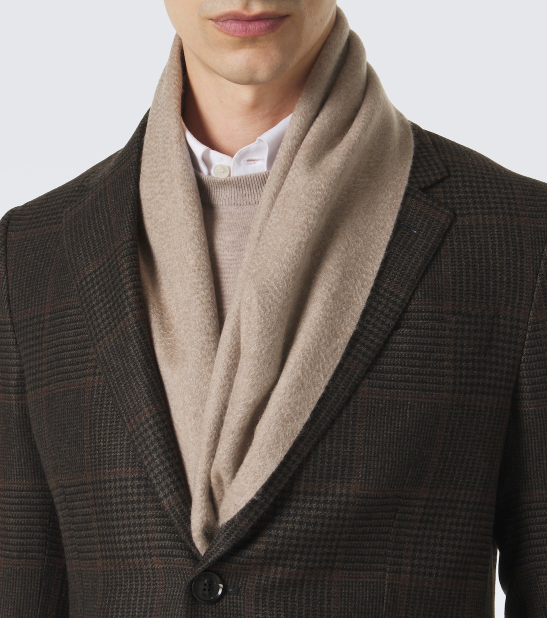 Zegna - Fringed cashmere scarf