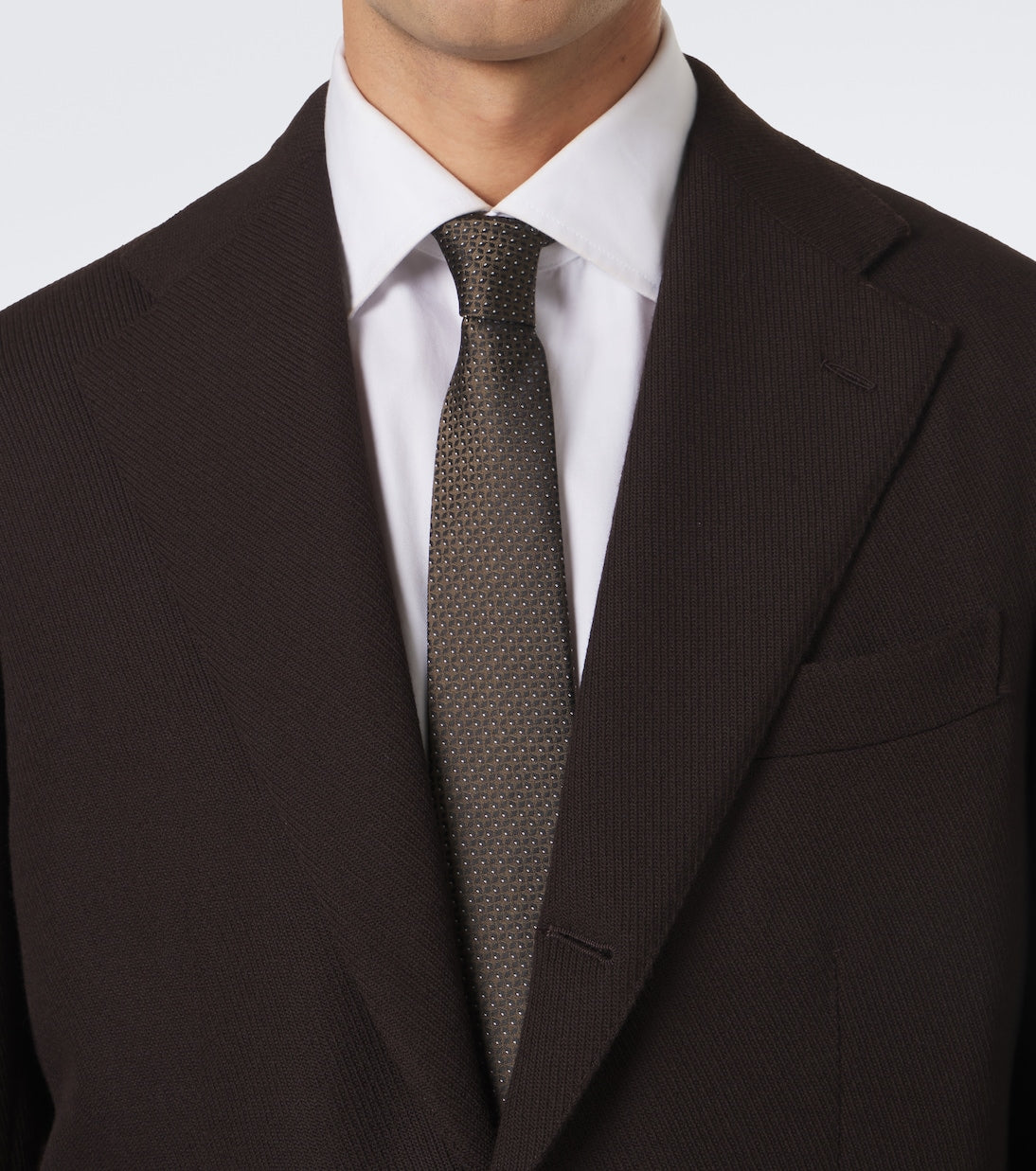Zegna - Silk jacquard tie