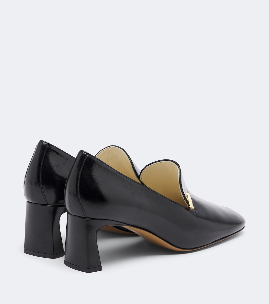 Phoebe Philo - Leather loafer pumps