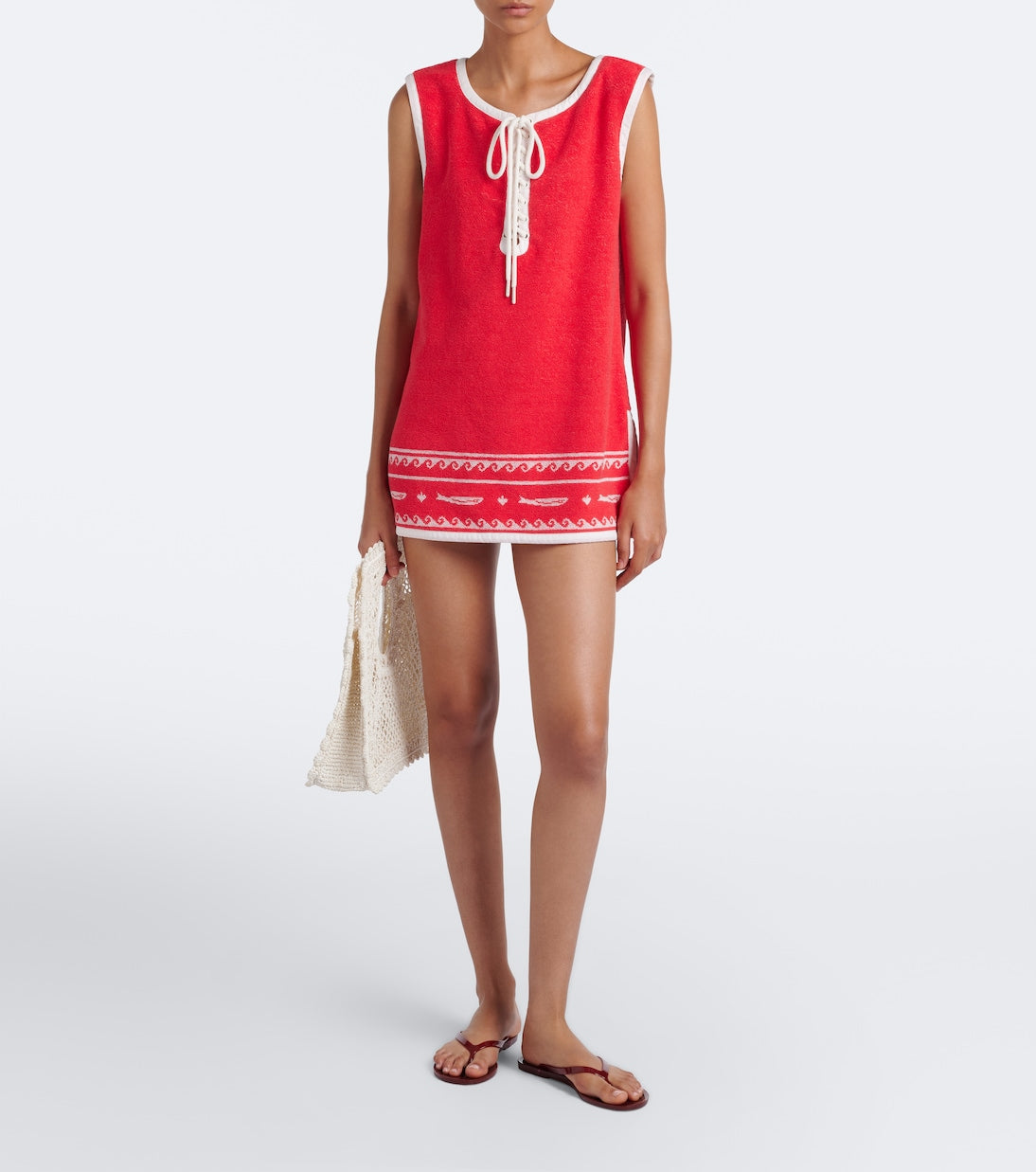 Posse - Cody cotton terry minidress