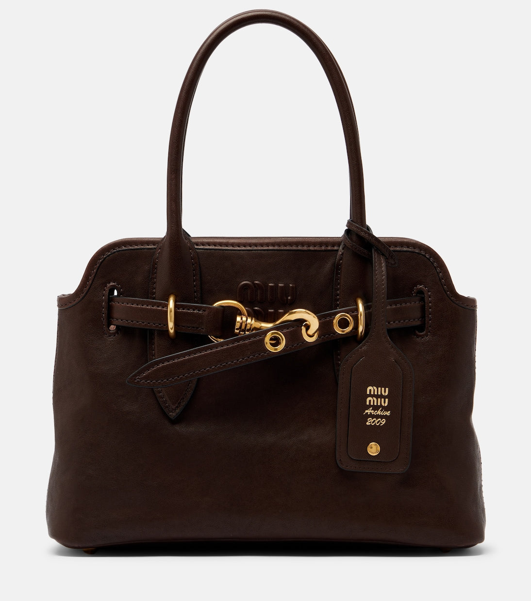 Miu Miu - Aventure Small leather shoulder bag