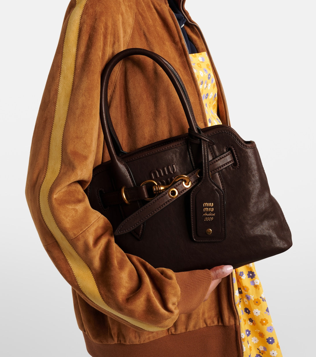Miu Miu - Aventure Small leather shoulder bag