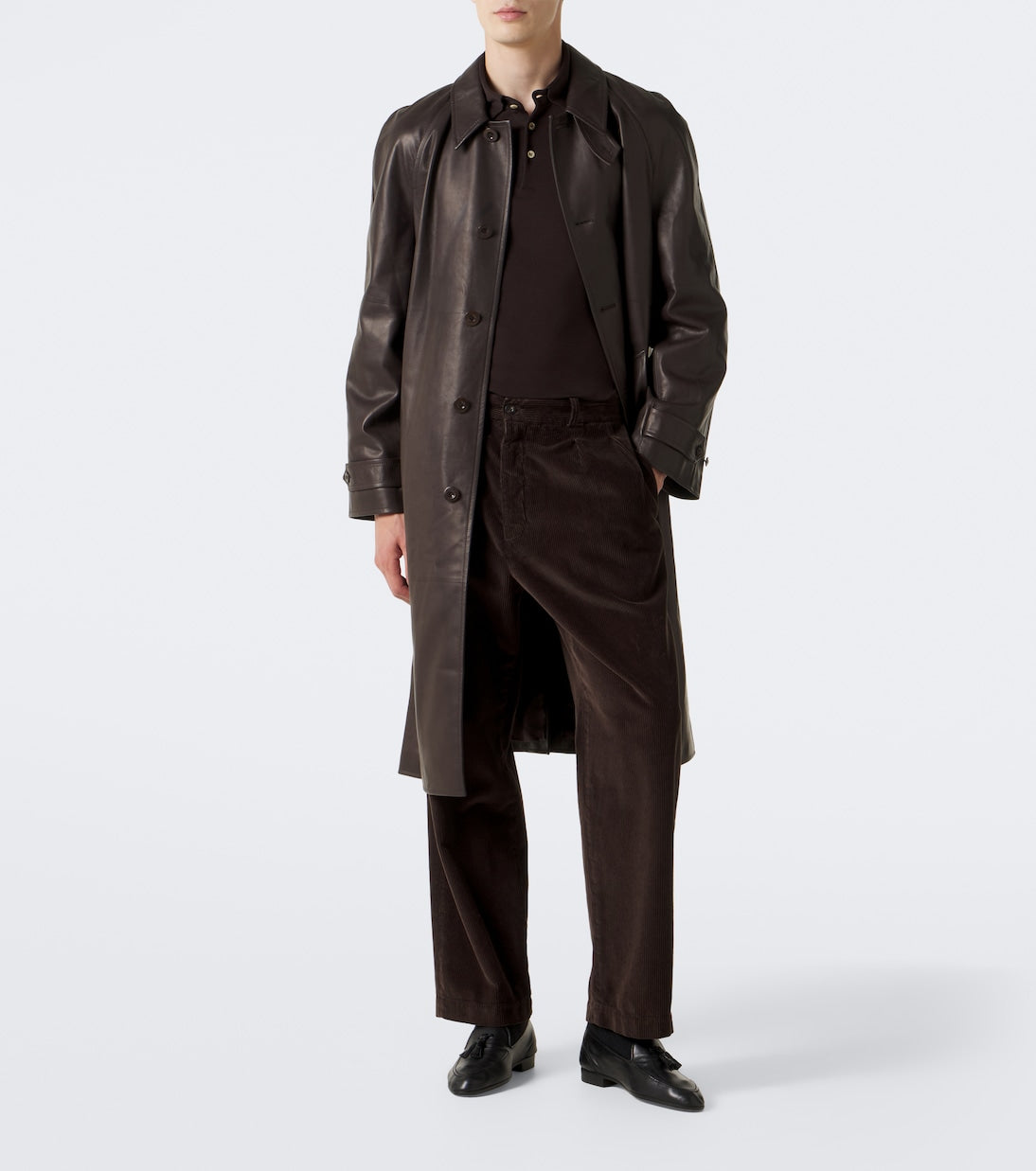 The Row - Sitali leather car coat