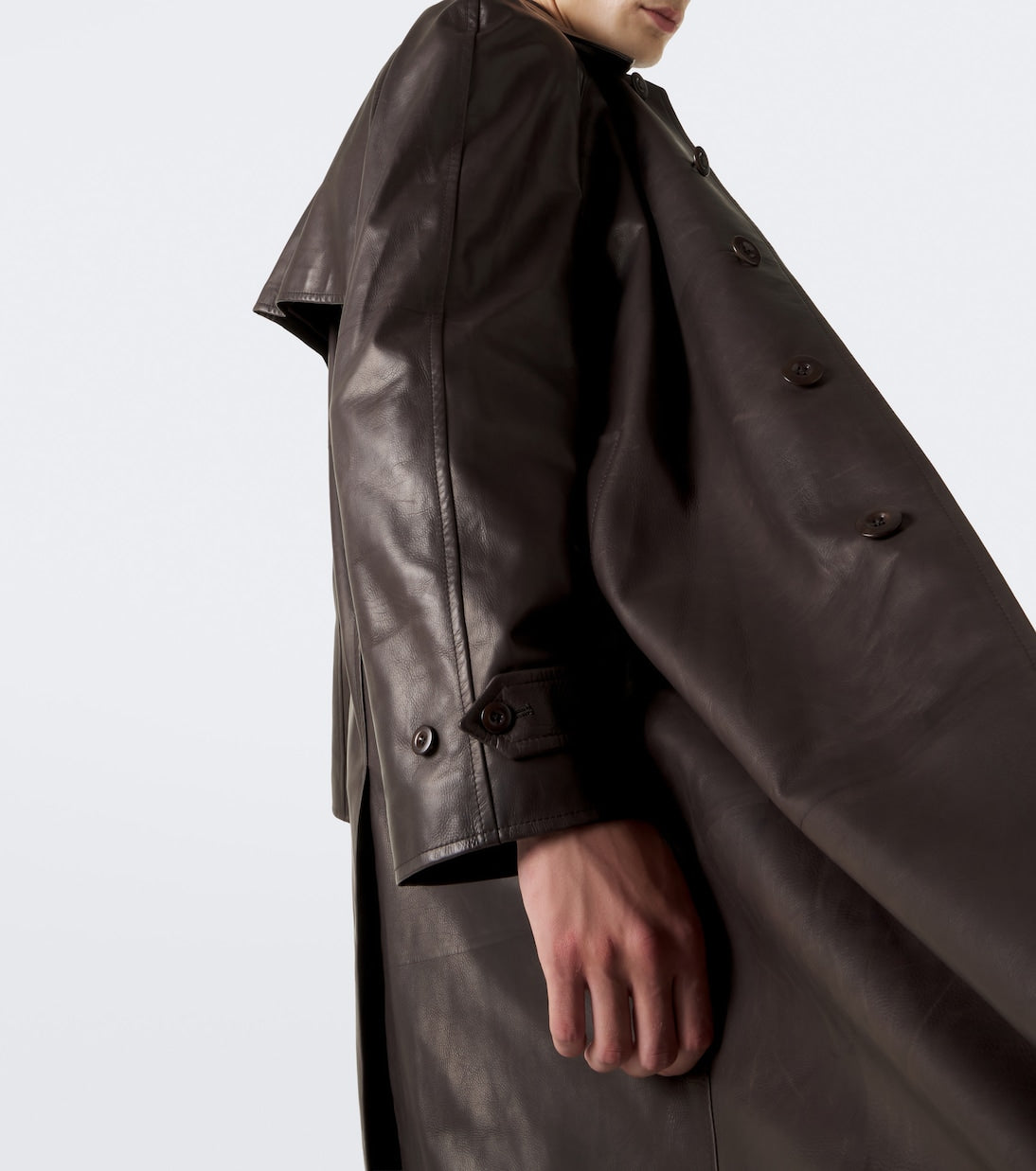 The Row - Sitali leather car coat
