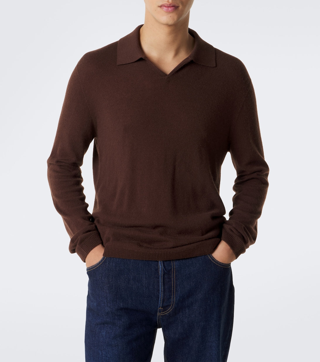 The Row - Ripley cashmere polo sweater