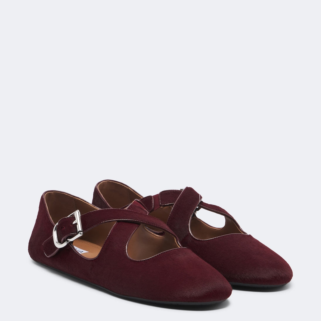 Alaïa - Calf hair ballet flats