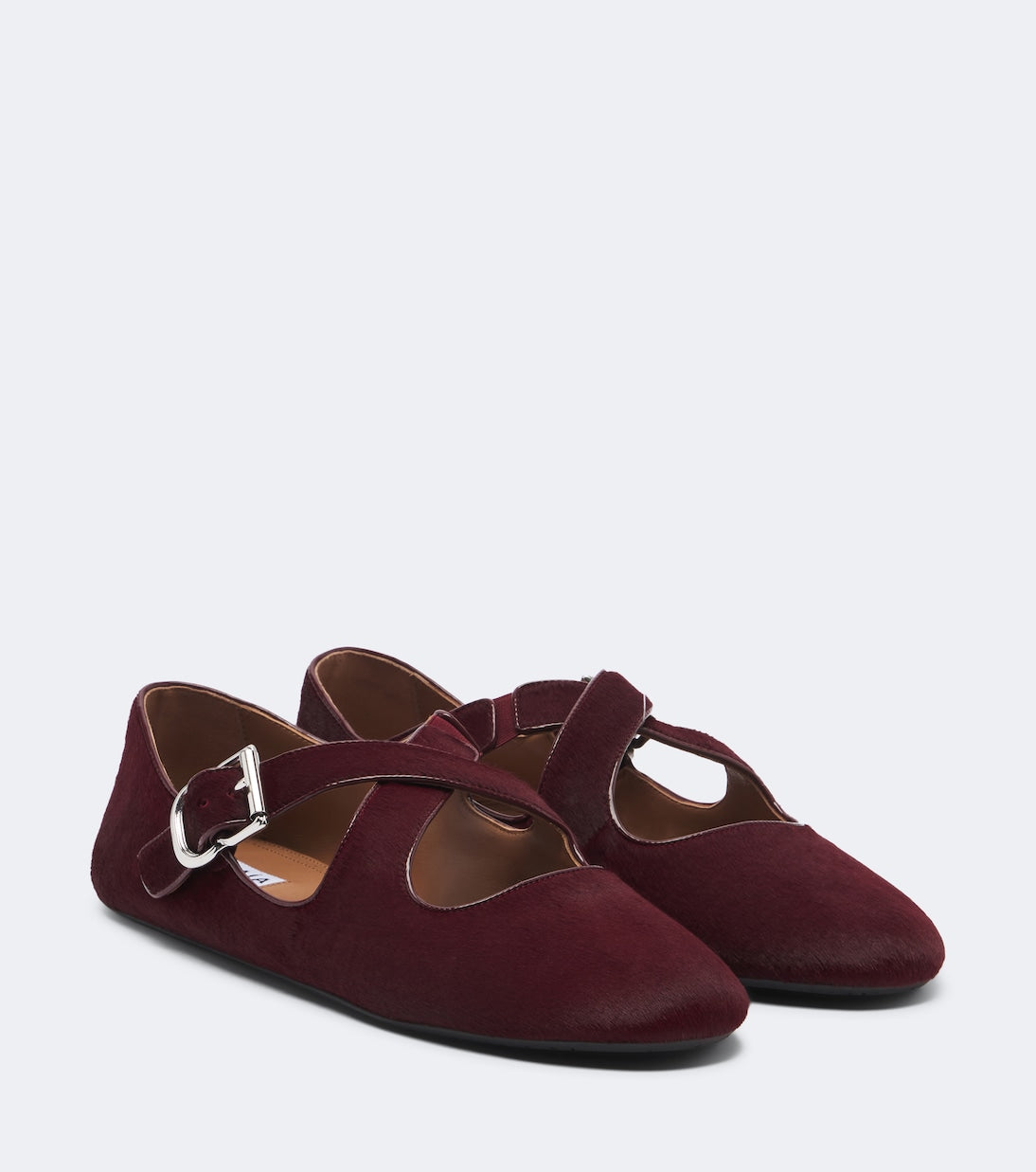 Alaïa - Calf hair ballet flats