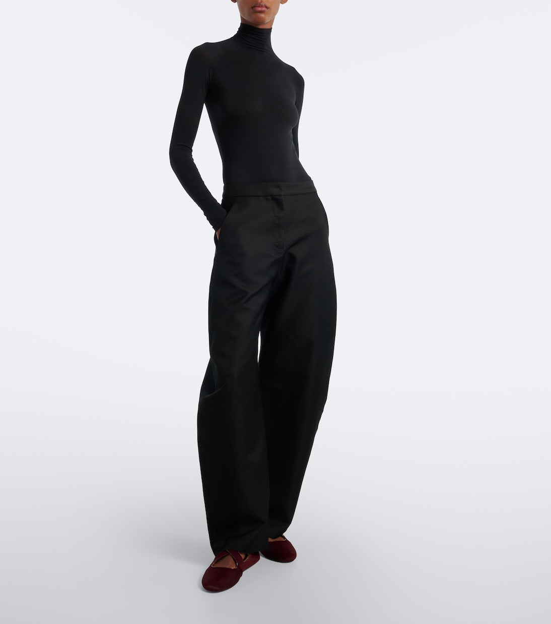 Alaïa - Calf hair ballet flats