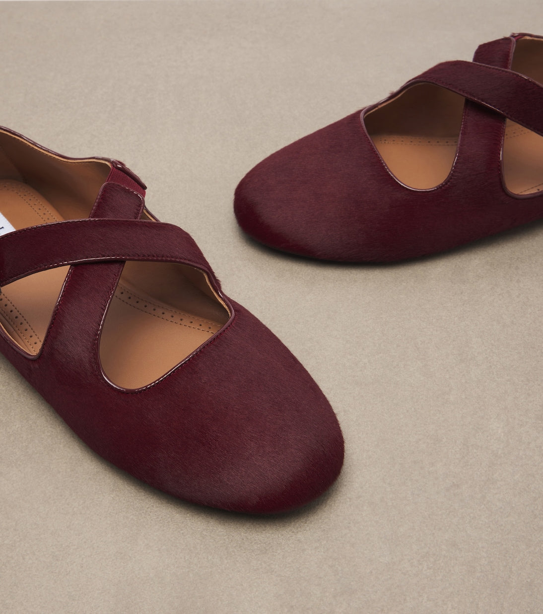 Alaïa - Calf hair ballet flats