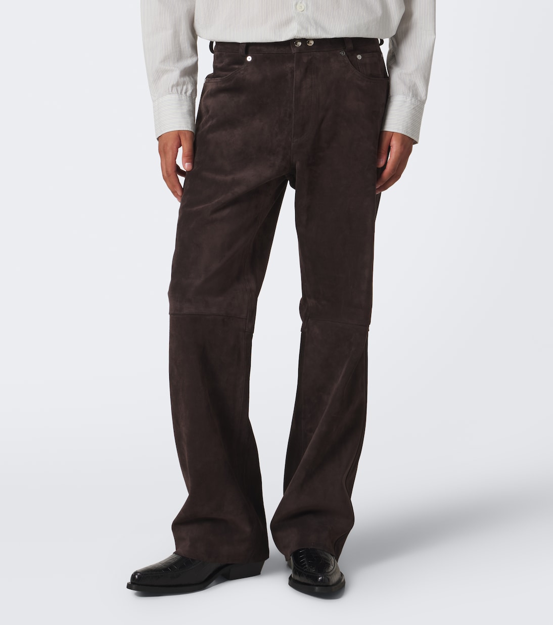 Our Legacy - Carlson Cut suede bootcut pants