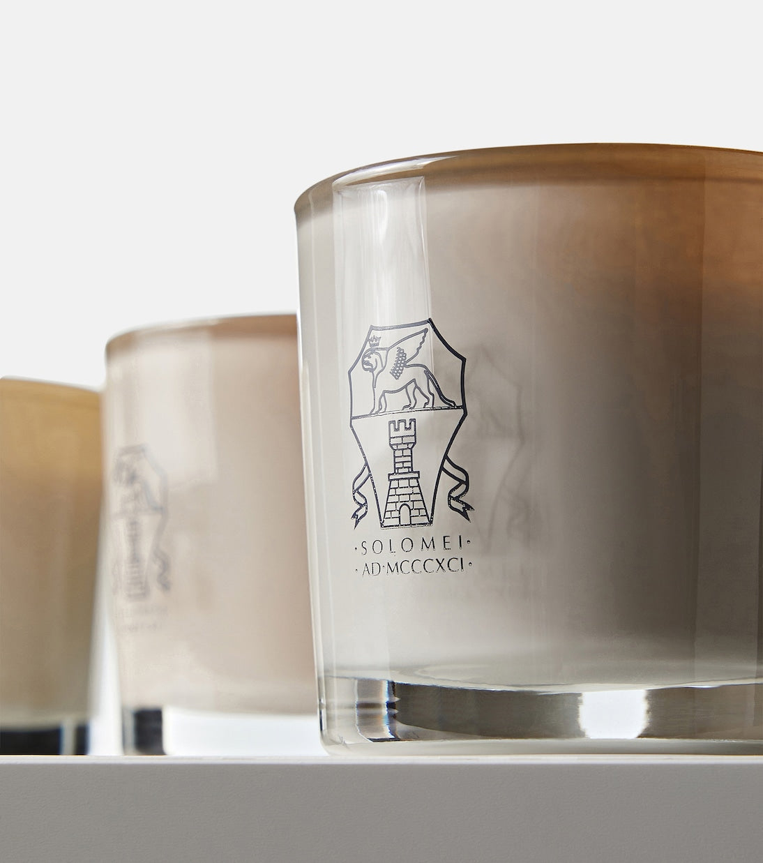 Brunello Cucinelli - Set of 6 logo candles