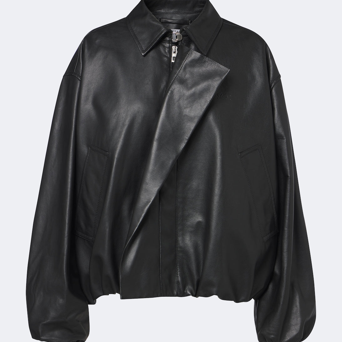 Loewe - Leather blouson jacket