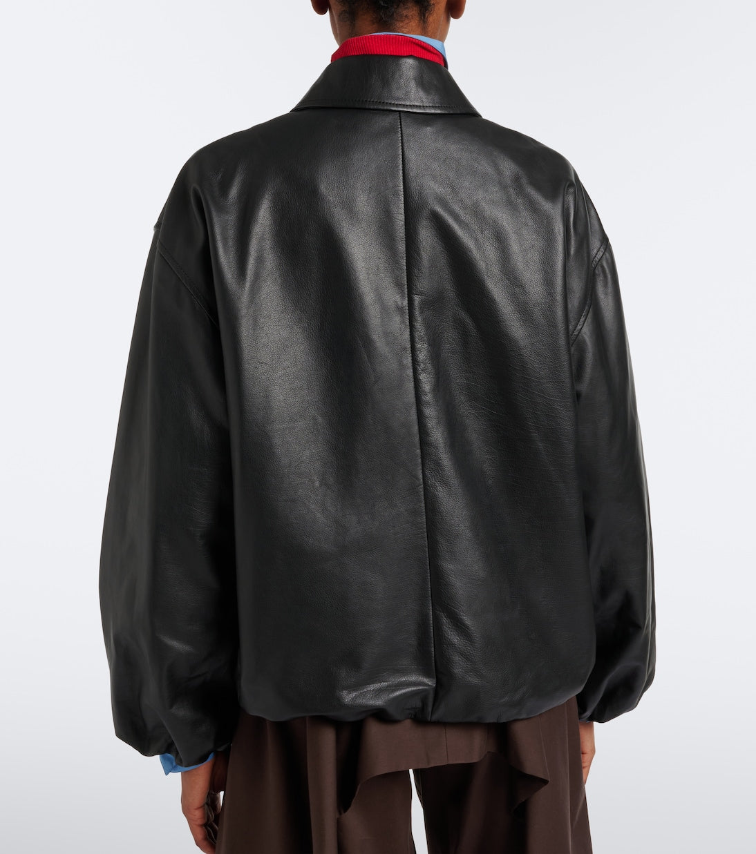 Loewe - Leather blouson jacket