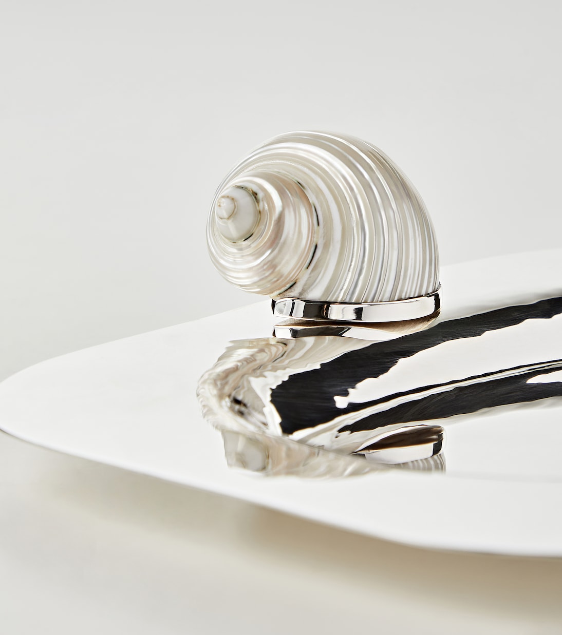 Tavares 1922 - Shell sterling silver butter dish