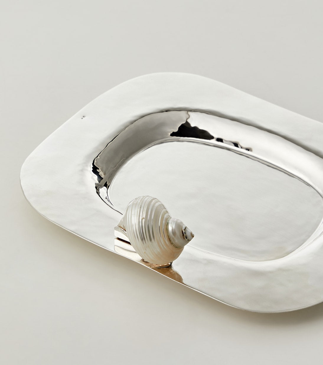 Tavares 1922 - Shell sterling silver butter dish