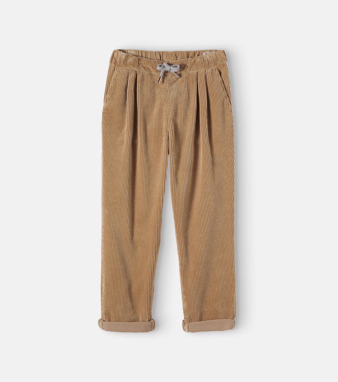 Brunello Cucinelli Kids - Cotton corduroy straight pants