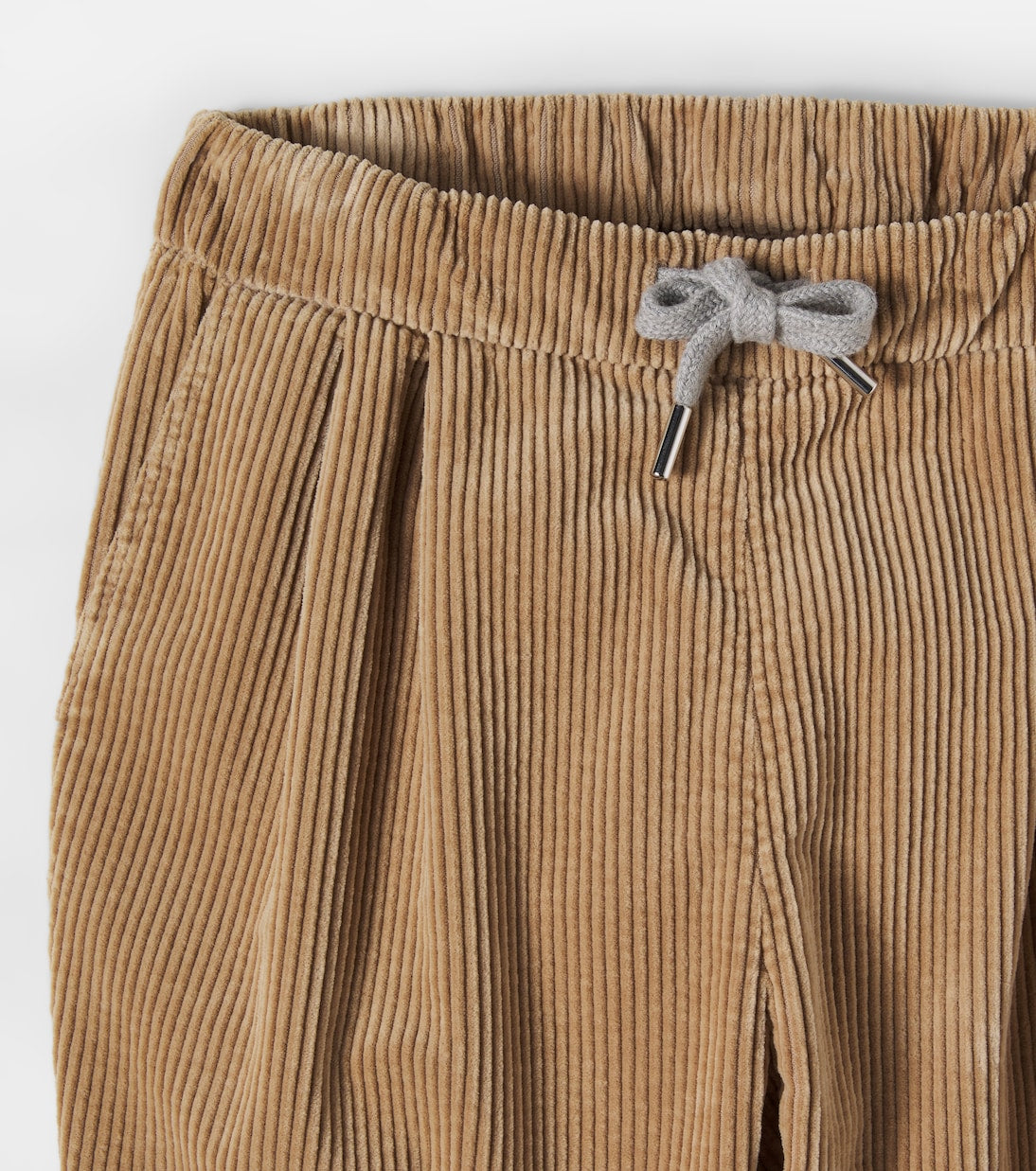 Brunello Cucinelli Kids - Cotton corduroy straight pants