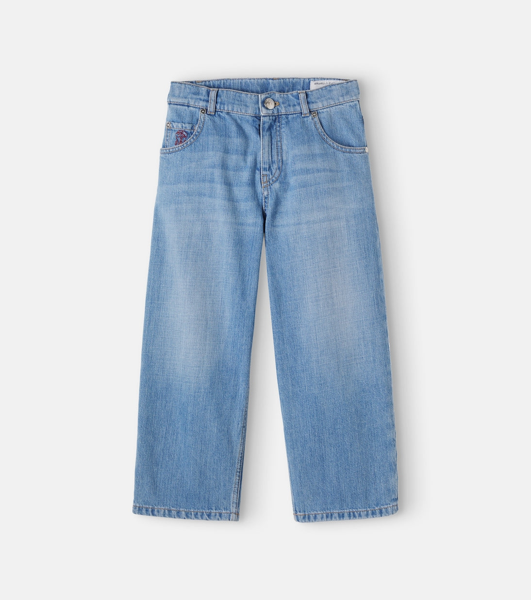 Brunello Cucinelli Kids - Wide-leg jeans