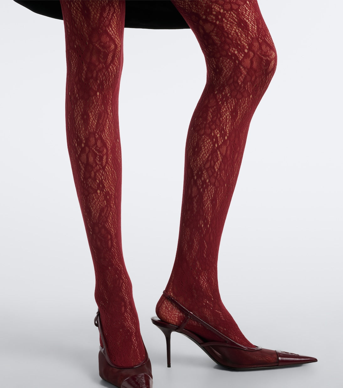 Wolford - Infinite floral lace tights