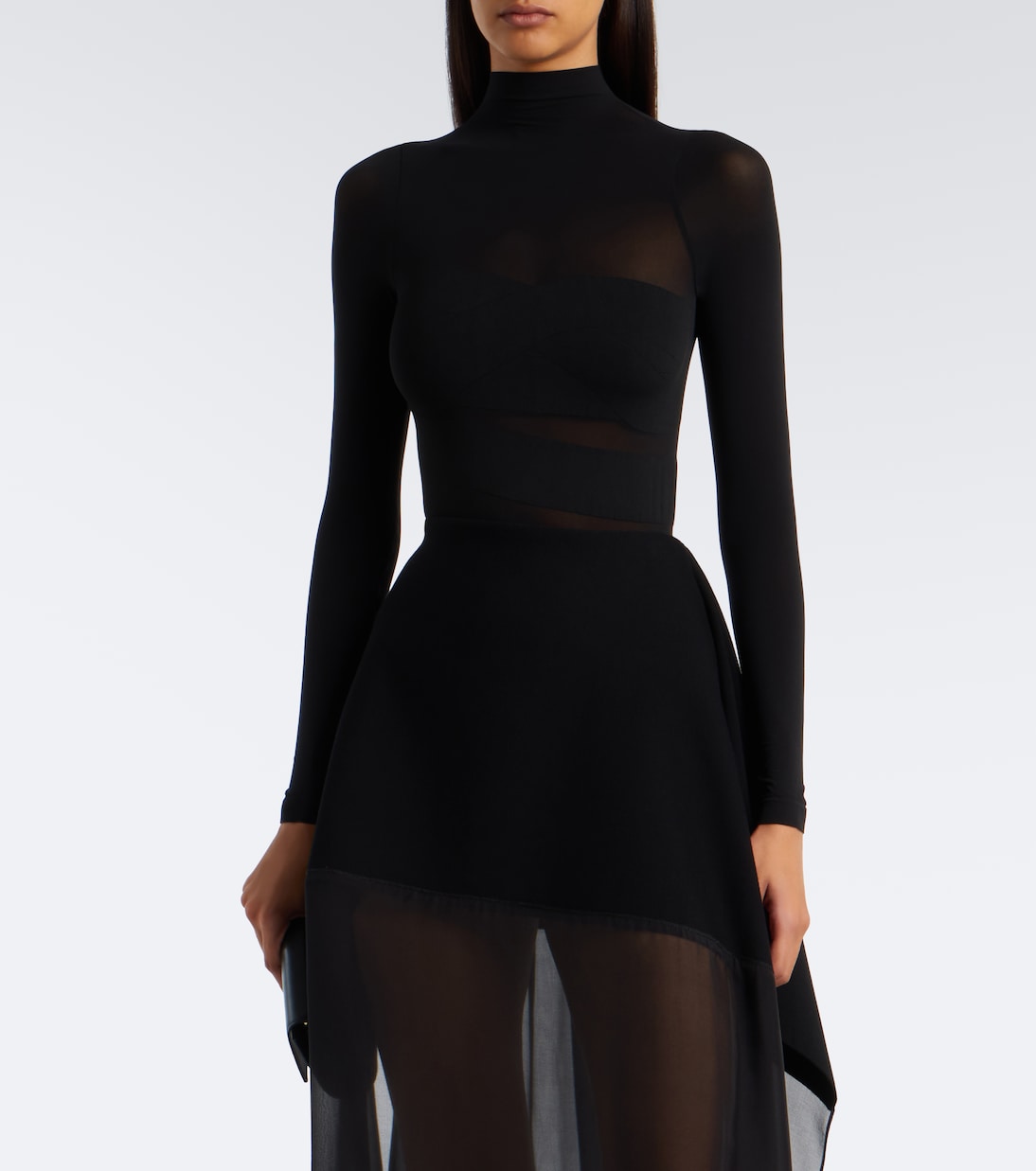 Wolford - Infinite Wrap sheer bodysuit