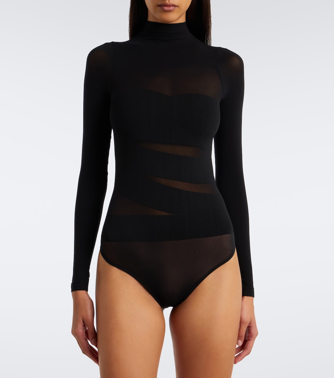 Wolford - Infinite Wrap sheer bodysuit
