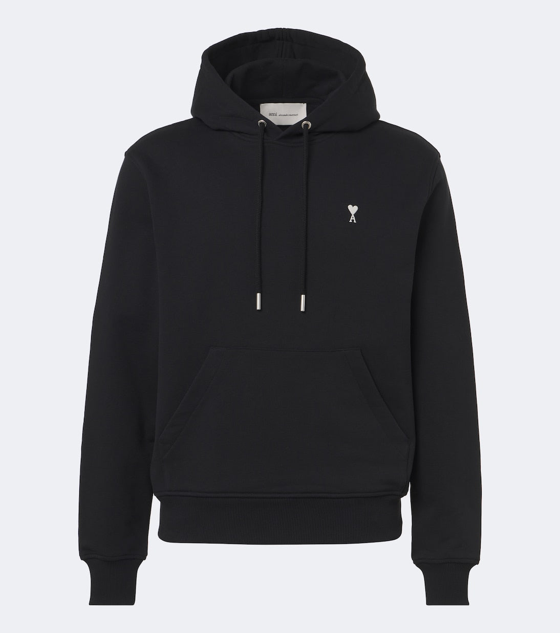 Ami Paris - Ami de Cœur cotton jersey hoodie