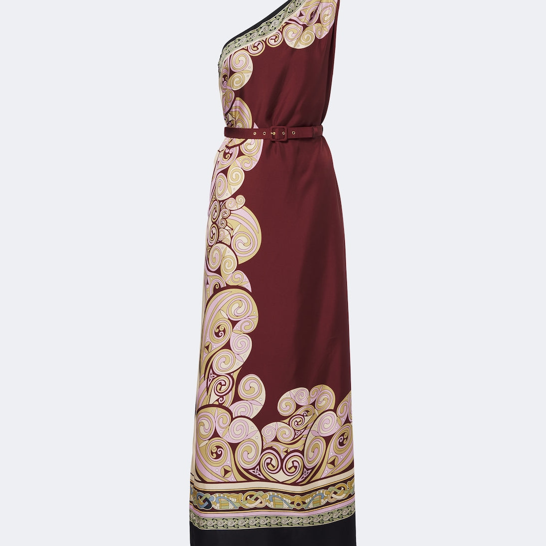 La DoubleJ - Kells printed silk twill maxi dress