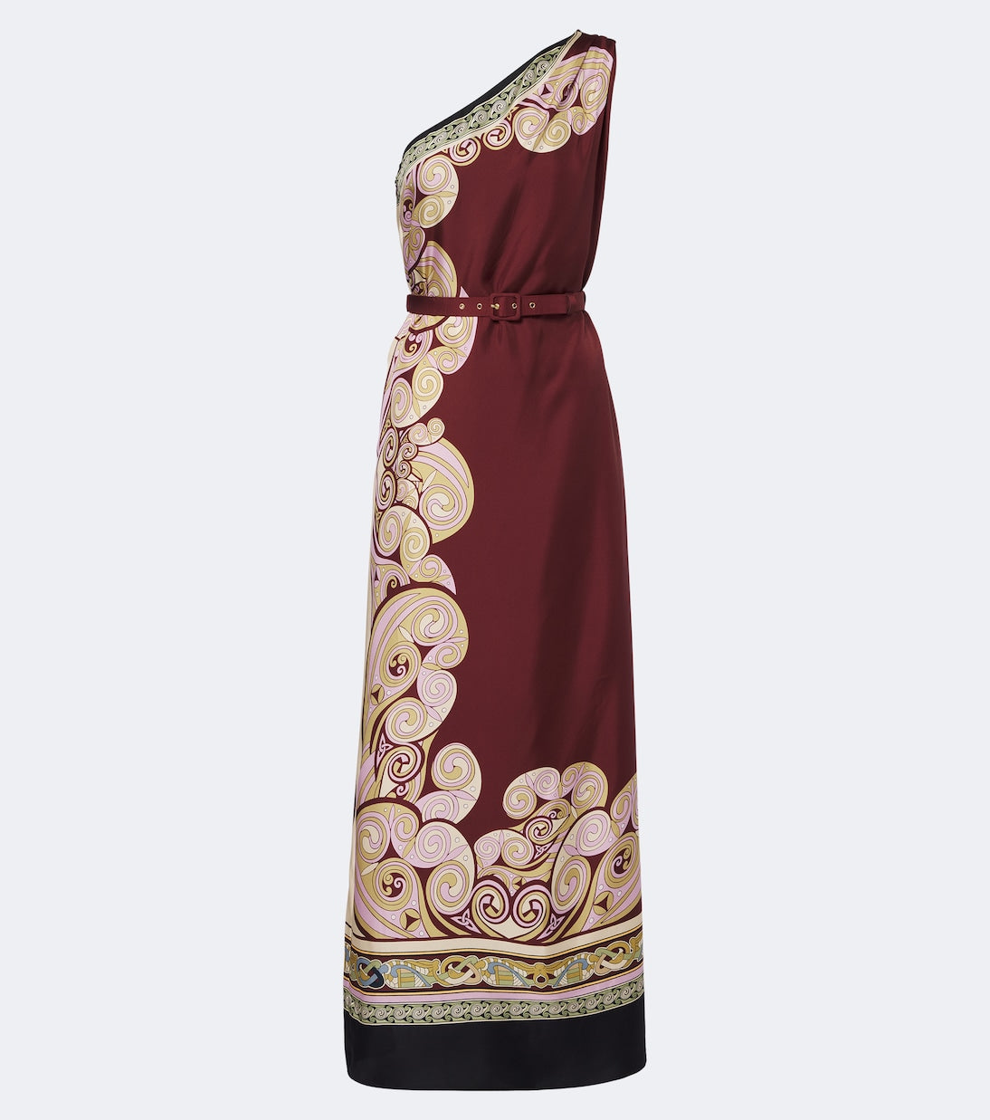 La DoubleJ - Kells printed silk twill maxi dress