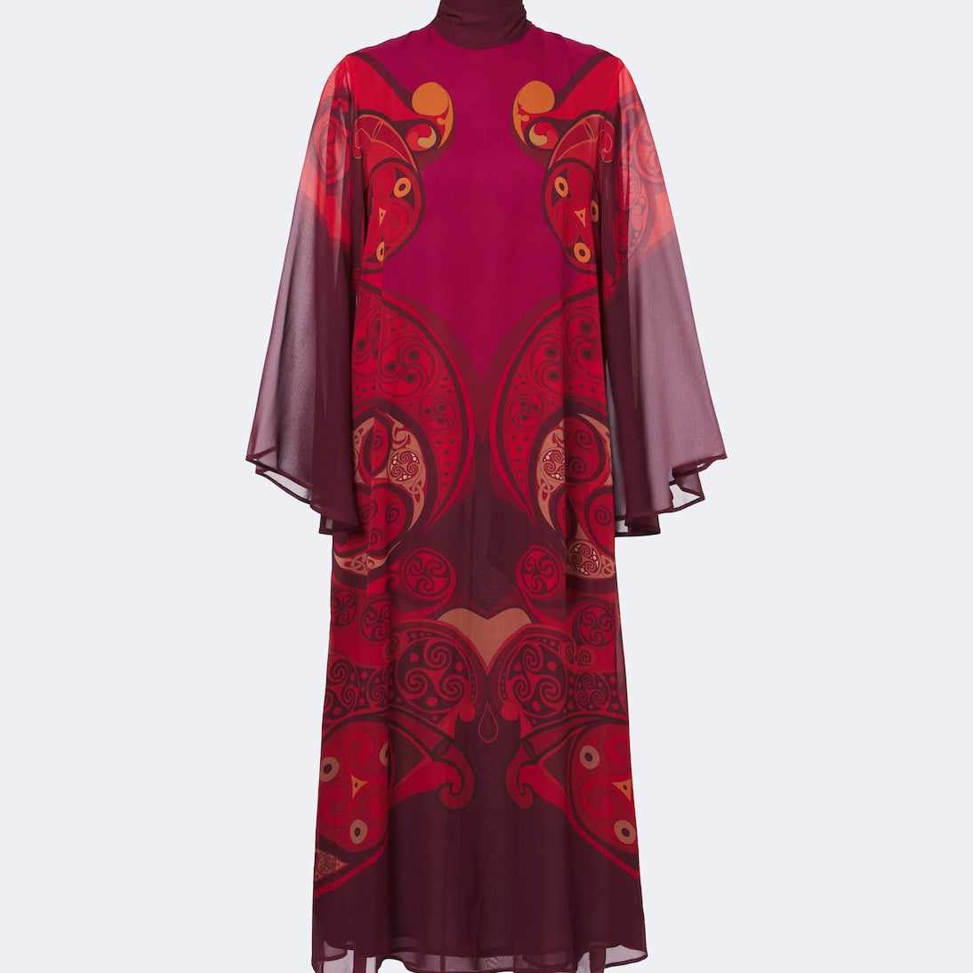 La DoubleJ - Alchemy printed silk georgette midi dress