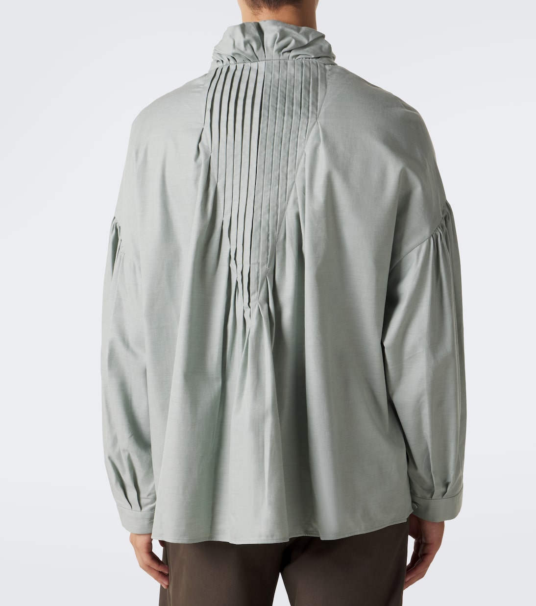 Kiko Kostadinov - Evers cotton and cashmere shirt