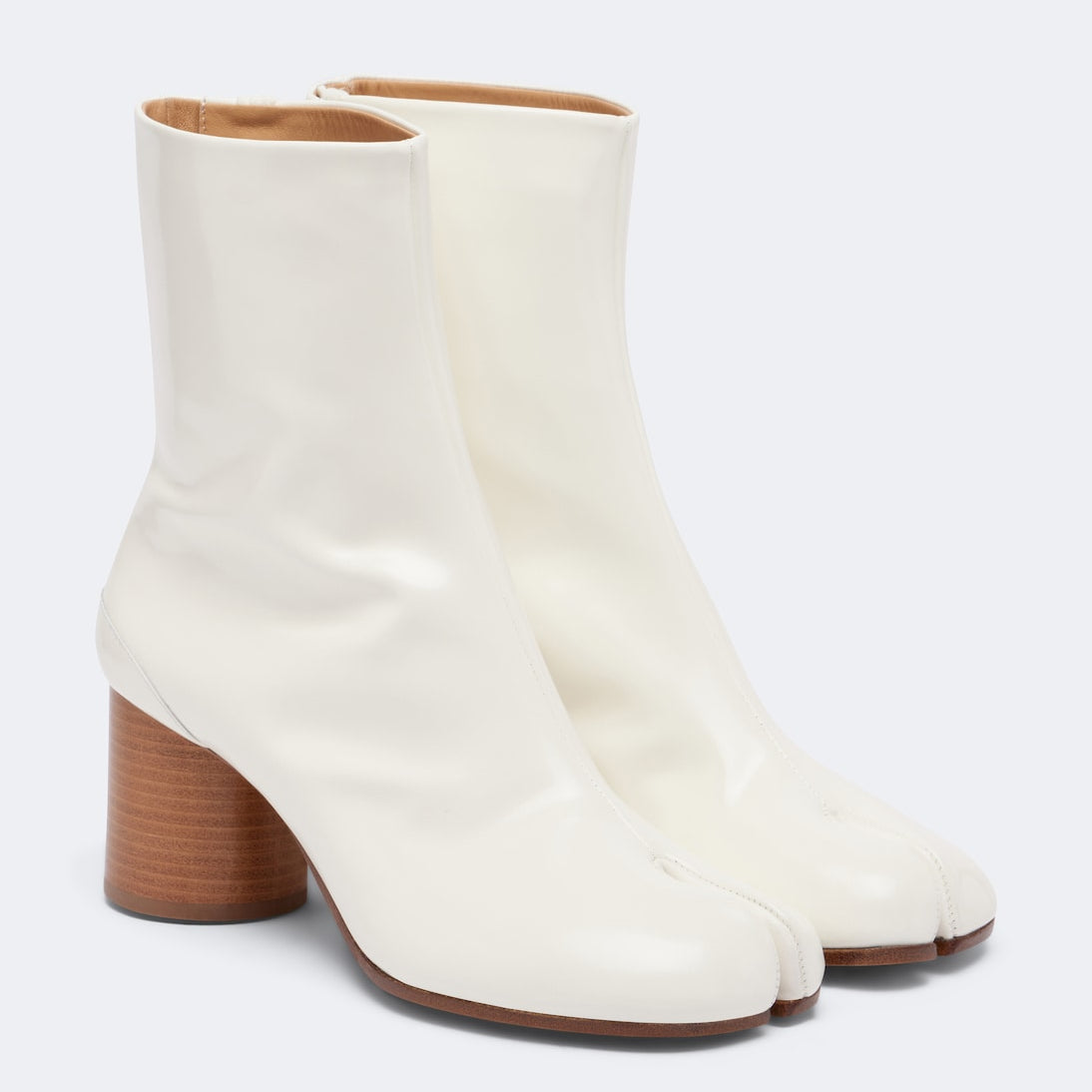 Maison Margiela - Tabi leather ankle boots