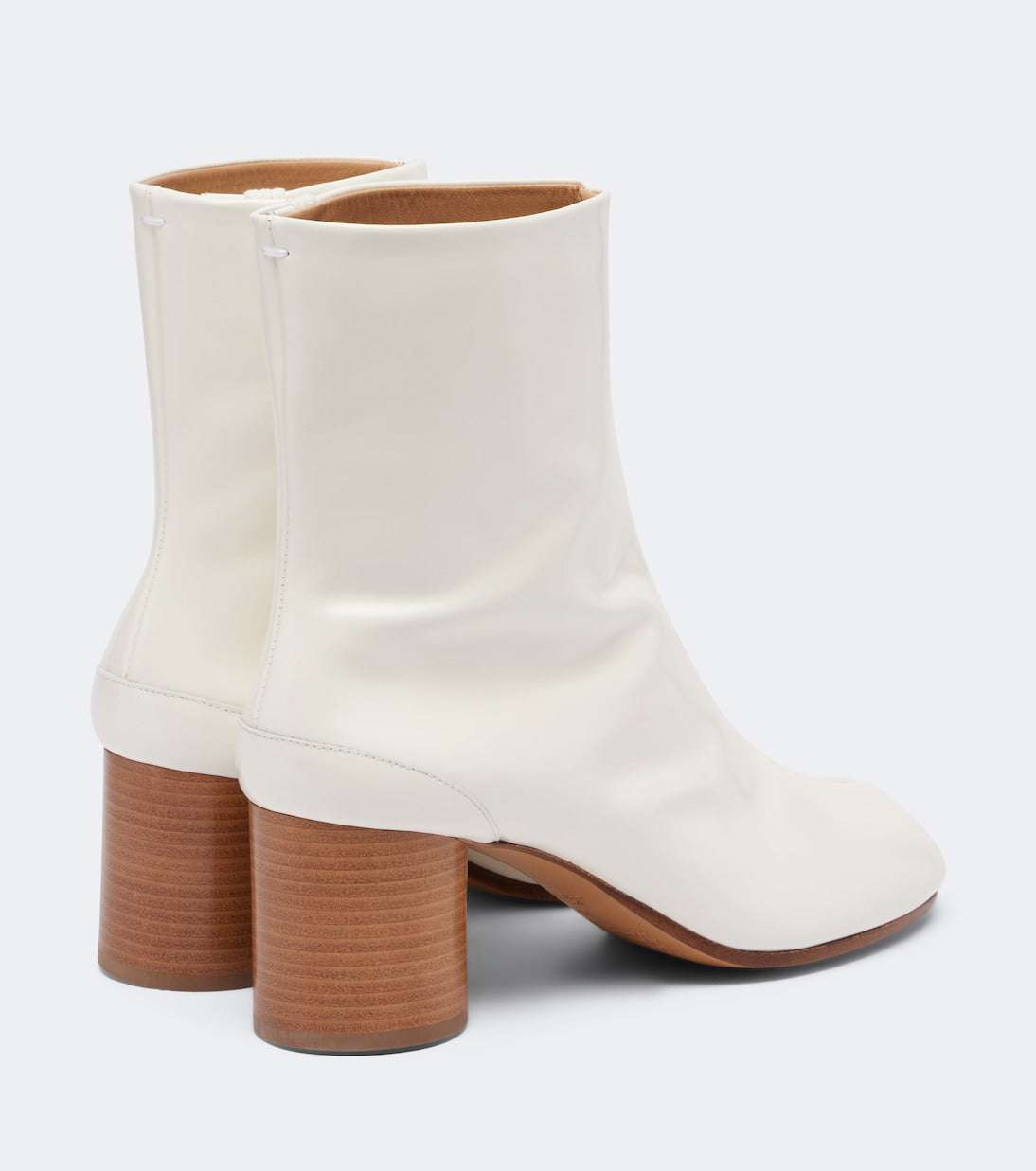 Maison Margiela - Tabi leather ankle boots