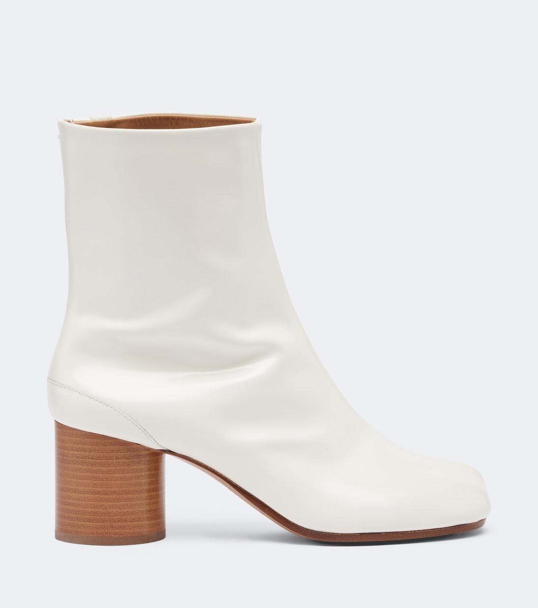 Maison Margiela - Tabi leather ankle boots
