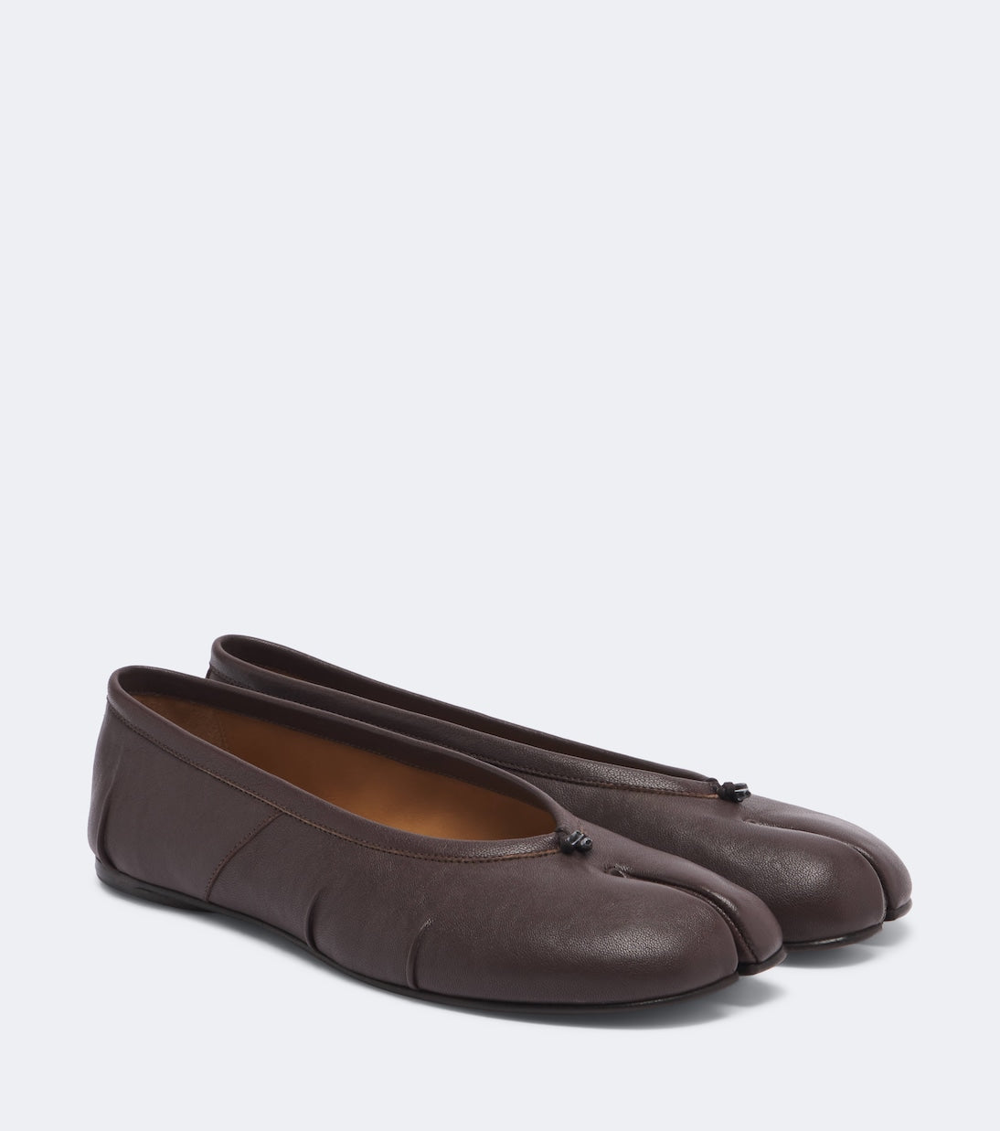 Maison Margiela - Tabi leather ballet flats