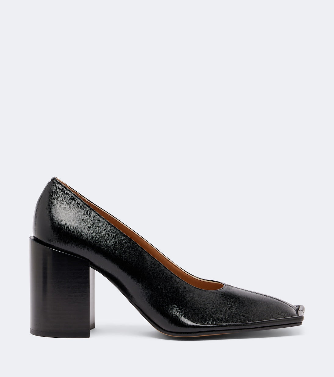 Maison Margiela - Piped leather pumps