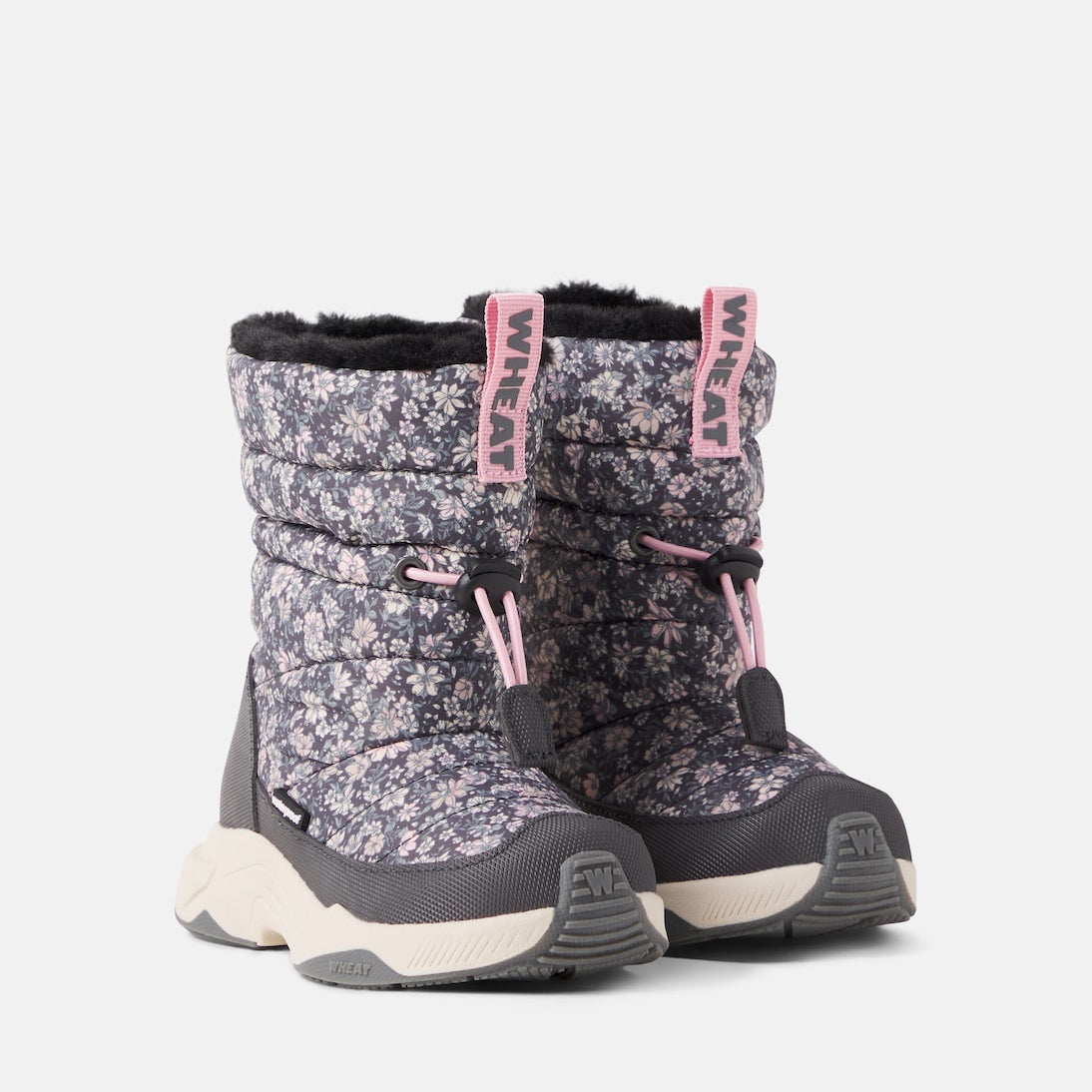 Wheat - Esme floral boots