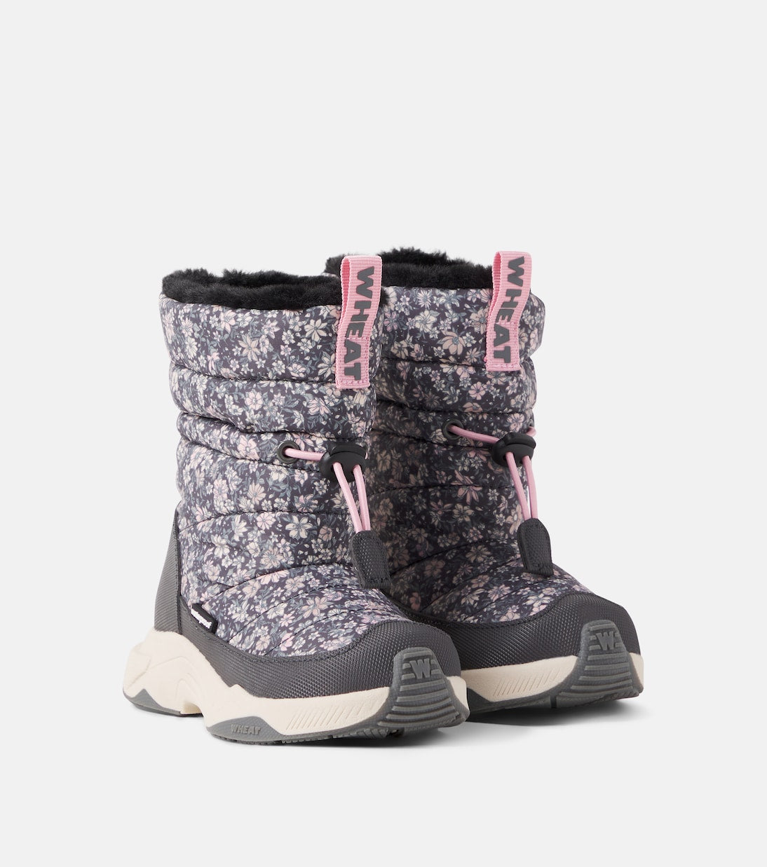 Wheat - Esme floral boots