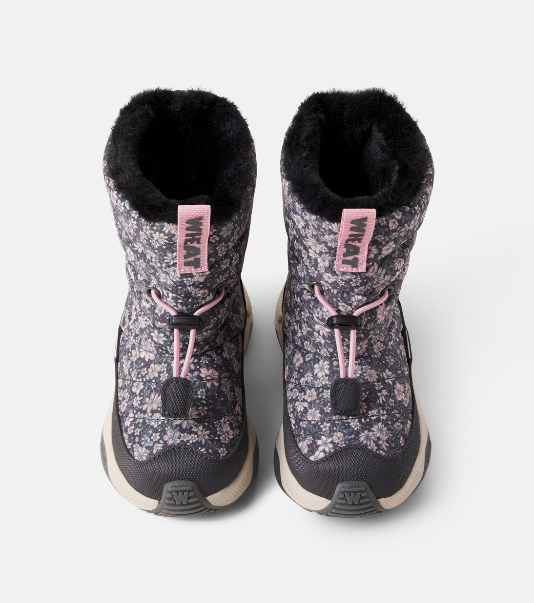 Wheat - Esme floral boots